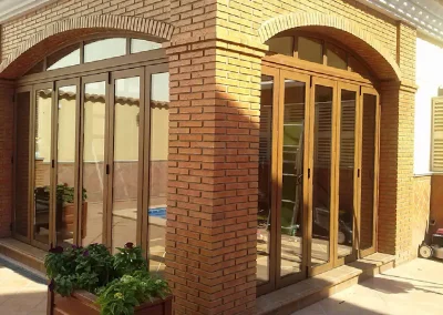 Ventana plegable 6 hojas