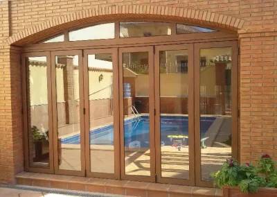 Ventana plegable 6 hojas